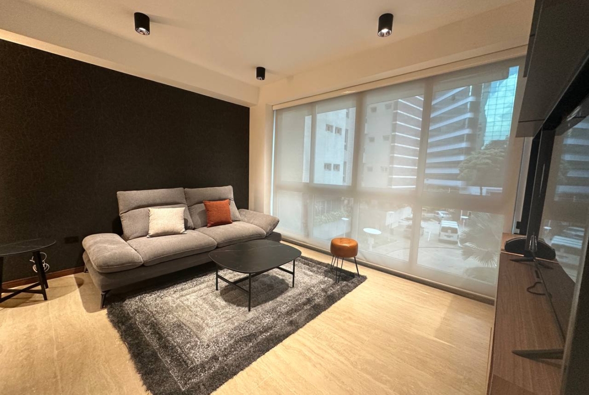 Apartamento en Venta y Alquiler en Campo Alegre, Caracas – 67m², 1 Habitación, 1 Baño y 2 Puestos de Estacionamiento
