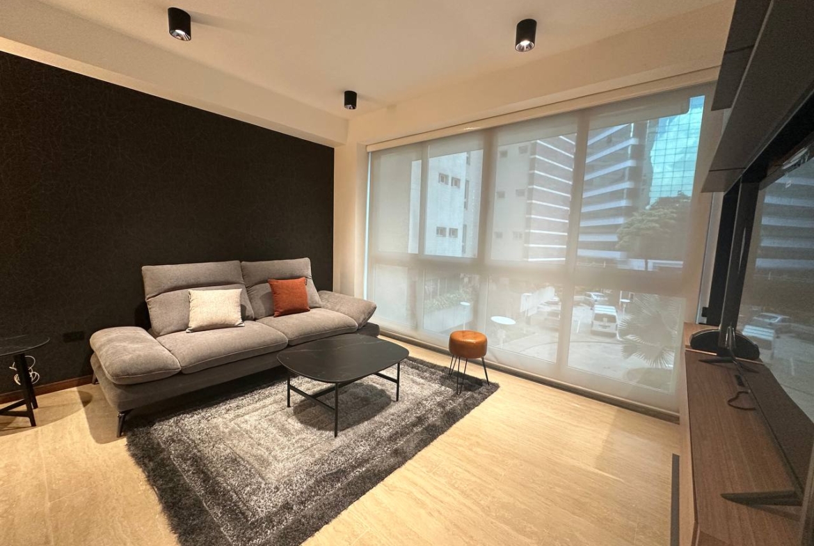 Apartamento en Venta y Alquiler en Campo Alegre, Caracas – 67m², 1 Habitación, 1 Baño y 2 Puestos de Estacionamiento