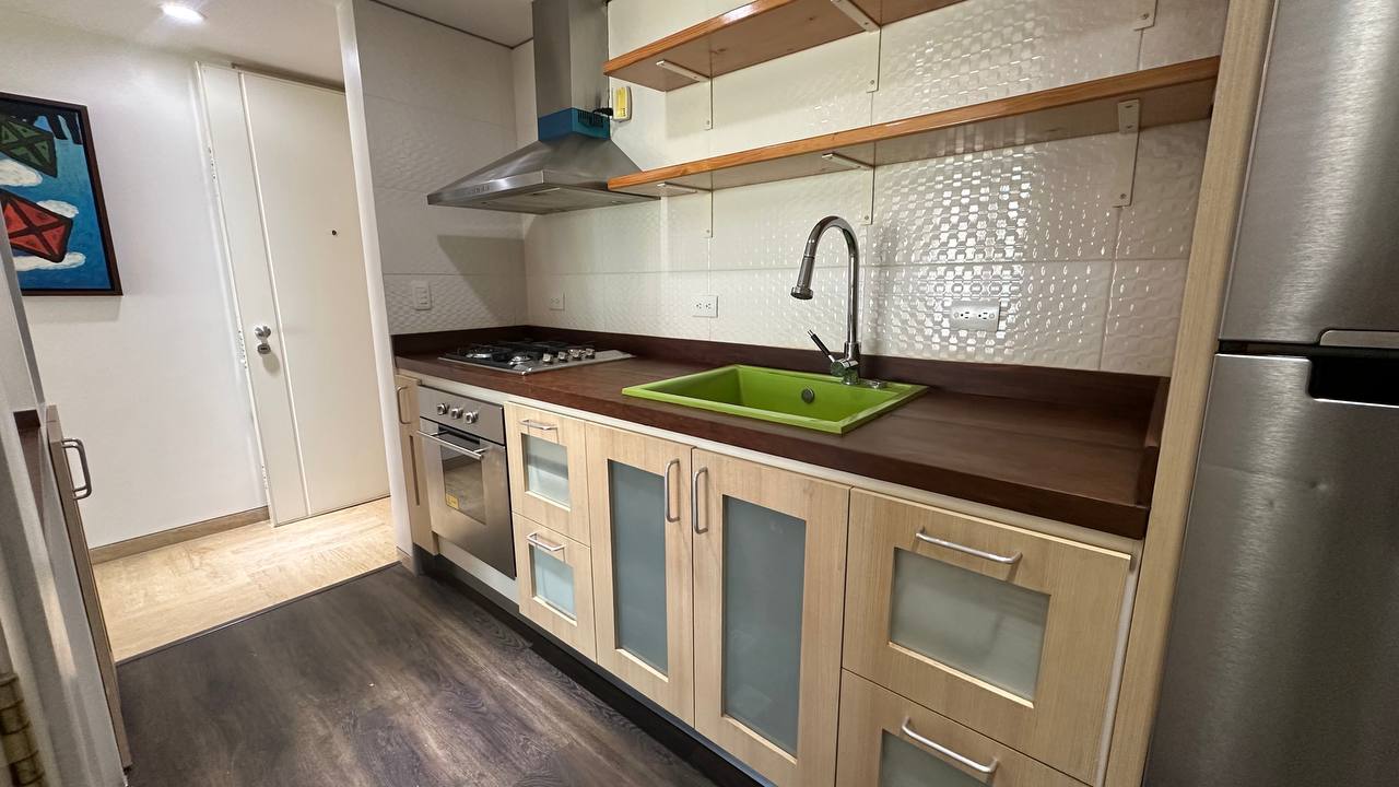 Campo Alegre-Premier11-Cocina Apartamento en Alquiler en Campo Alegre, Caracas – 60m², 1 Habitación, 1 Baño y 1 Puesto de Estacionamiento