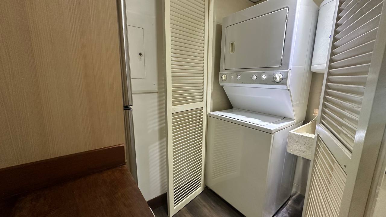 Campo Alegre-Premier11-Lavanderia Apartamento en Alquiler en Campo Alegre, Caracas – 60m², 1 Habitación, 1 Baño y 1 Puesto de Estacionamiento