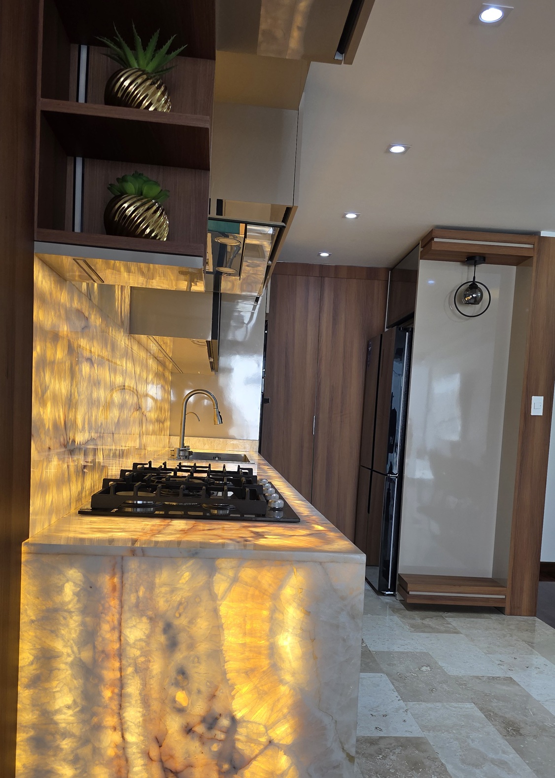 Los Palos Grandes-Cocina Apartamento en Venta en Los Palos Grandes, Caracas – 105m², 2 Habitaciones, 2 Baños y 1 Puesto de Estacionamiento